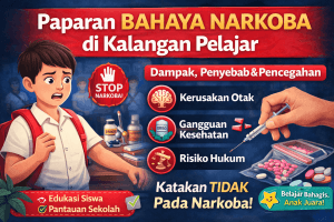 Paparan Bahaya Narkoba di Kalangan Pelajar