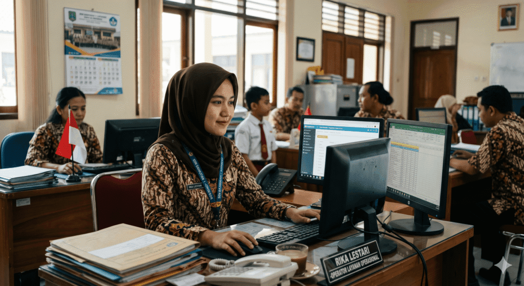 Operator Layanan Operasional di Sekolah