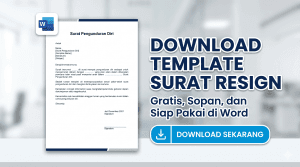 template surat pengunduran diri