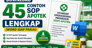 Contoh SOP Apotek