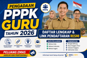 Pengadaan PPPK Guru tahun 2026