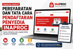pendaftaran penyedia INAPROC