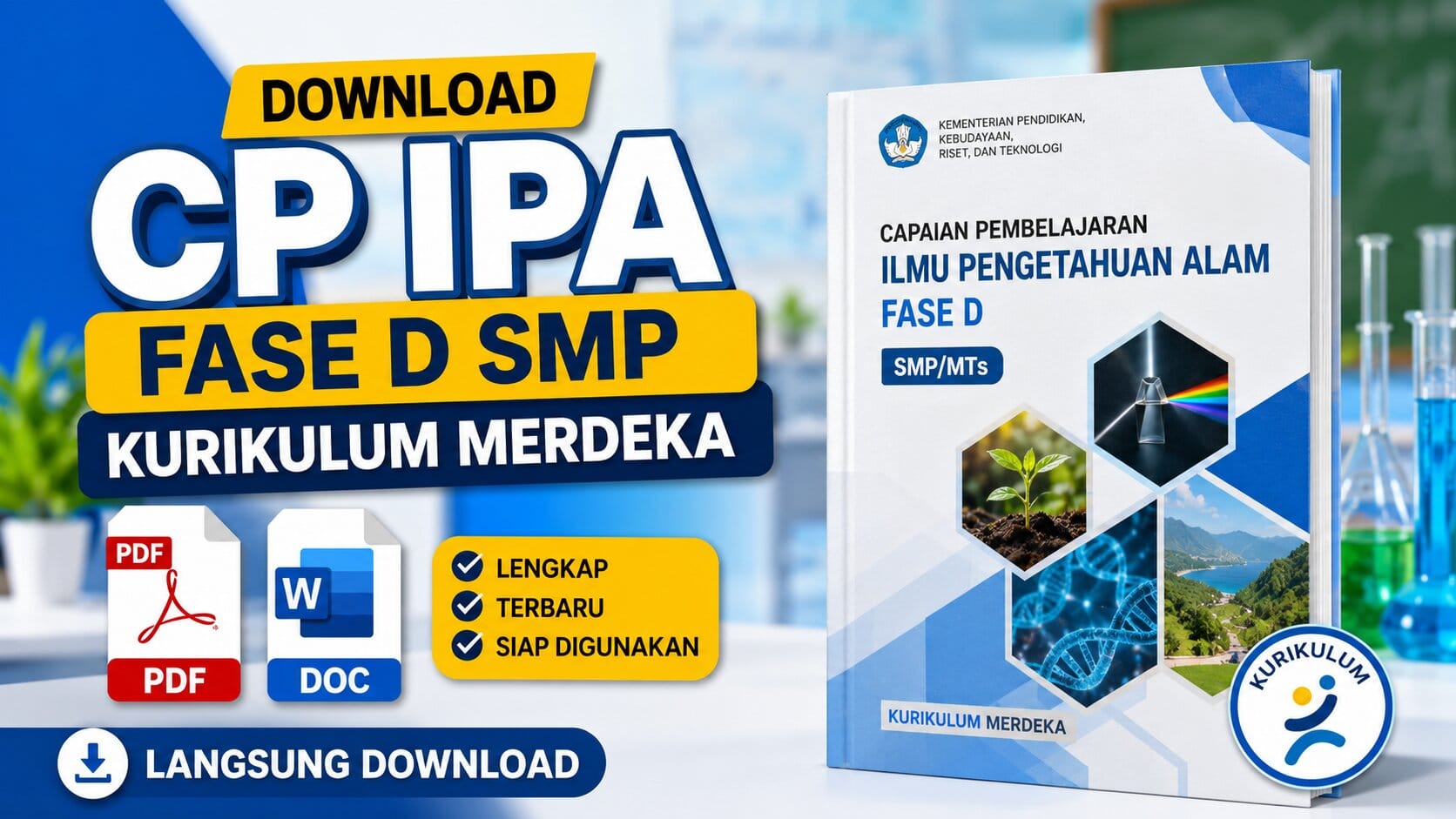 Download CP IPA Fase D SMP Kurikulum Merdeka PDF DOC
